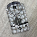 logoff cotton oxford checks shirt