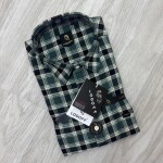 logoff cotton oxford checks shirt