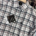 logoff cotton oxford checks shirt