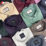 Black letter imported satin shirts