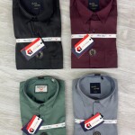 Black letter imported satin shirts