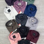 Black letter imported satin shirts