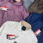 Black letter imported satin shirts