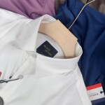 Black letter imported satin shirts