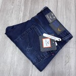 black letter jeans pant