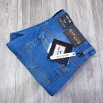 black letter jeans pant