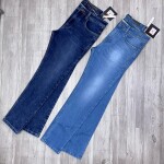 black letter jeans pant