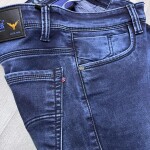black letter jeans pant