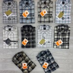 Logoff oxford checks shirt