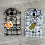 Logoff oxford checks shirt