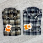 Logoff oxford checks shirt