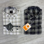 Logoff oxford checks shirt