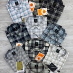 Logoff oxford checks shirt