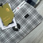 Logoff oxford checks shirt