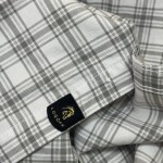 Logoff oxford checks shirt