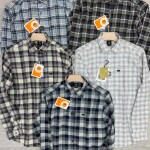 Logoff oxford checks shirt