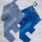 black letter jeans pant
