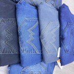 Wood machine Balloon fit Jeans