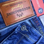 Wood machine Balloon fit Jeans