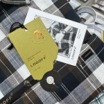 logoff cotton linen checks shirt