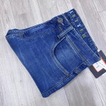 black letter slim fit jeans pant