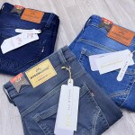 Wood machine Ankle Fit Jeans