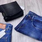 Wood machine Ankle Fit Jeans