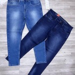 Wood machine Ankle Fit Jeans
