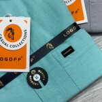 logoff cotton oxford shirt