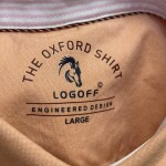 logoff cotton oxford shirt