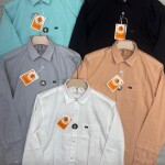 logoff cotton oxford shirt
