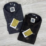 LOGOFF COTTON TWILL CHECKS SHIRT