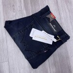 Wood machine Ankle Fit Jeans