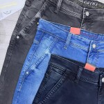 Wood machine Ankle Fit Jeans