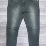 Black Letter Ankle Fit Jeans