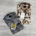 logoff lenin printed shirt