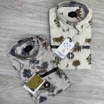 logoff lenin printed shirt