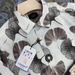 logoff lenin printed shirt