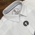 logoff oxford white shirt