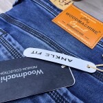 Wood machine Ankle Fit Jeans