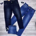 Wood machine Ankle Fit Jeans