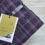 LOGOFF COTTON TWILL CHECKS SHIRT