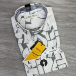 Black Letter Printed Shirt
