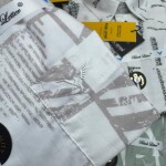 Black Letter Printed Shirt