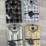 Logoff linen Checks  Shirt
