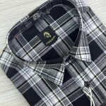 Logoff linen Checks  Shirt