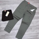 wood machine cotton pant
