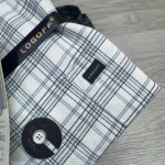 logoff half sleeve cotton oxford checks shirt
