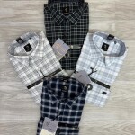 logoff full sleeve  oxford checks shirt