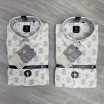 logoff linen  printed shirt